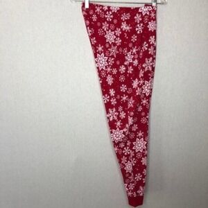 Family Pjs Merry snowflake print pajama pants